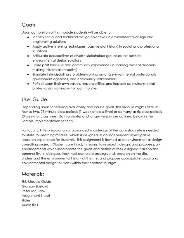 Exploring Environmental Justice through Listening: An Environmental Design Case Study in Camden, NJ - Exploring Environmental Justice through Listening: An Environmental Design Case Study in Camden, NJ 2